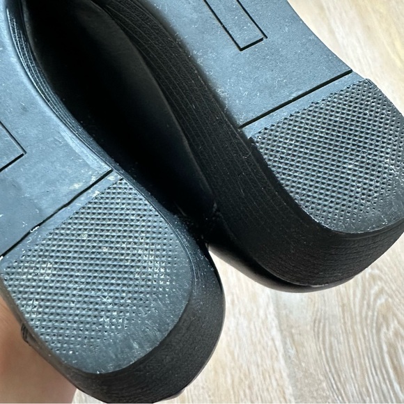 Kozi Black Wedge Heel Loafers - EU 41 - Picture 8 of 15